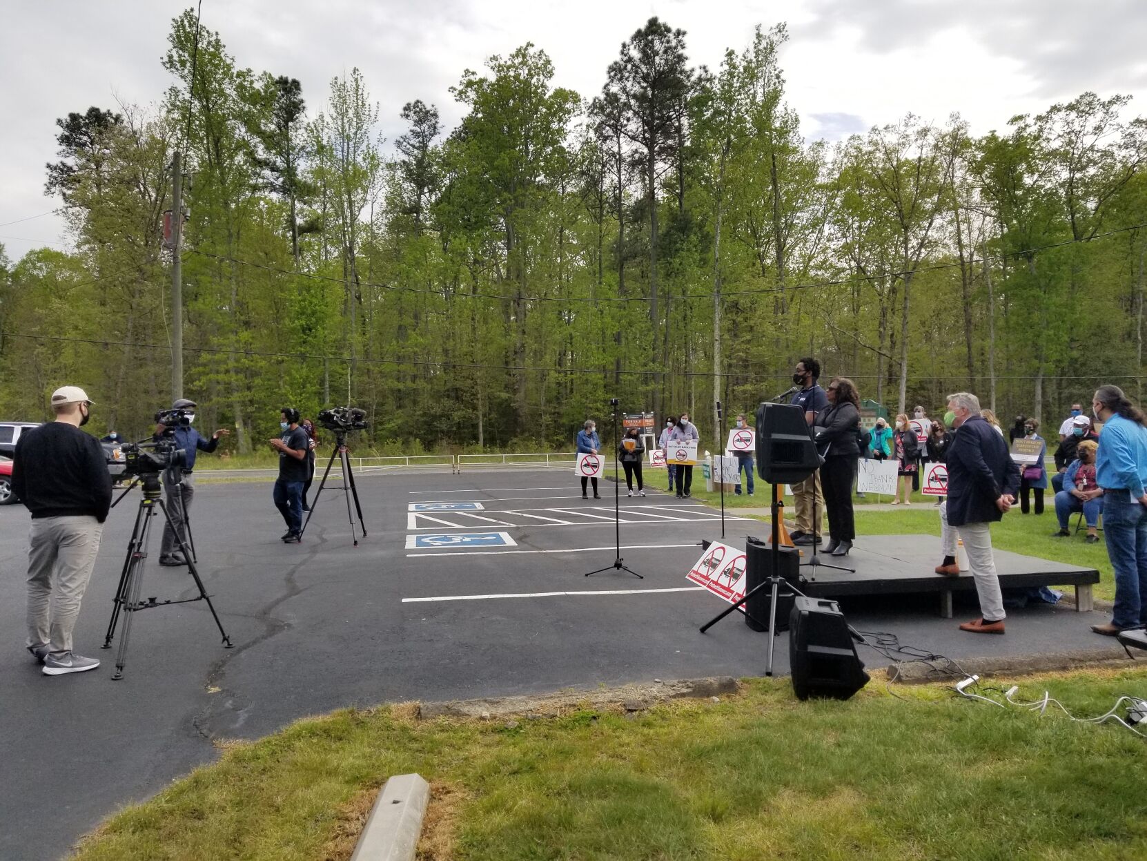 Brown Grove VA press conference